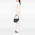 Miniatyrbilde 10 av 10: Pre-owned Dior Oblique Embroidered Canvas Saddle Bag Blue