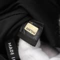Miniatyrbild 5 av 10: Pre-owned Chanel Chocolate Bar Reissue Canvas Printed Multipocket Flap Black