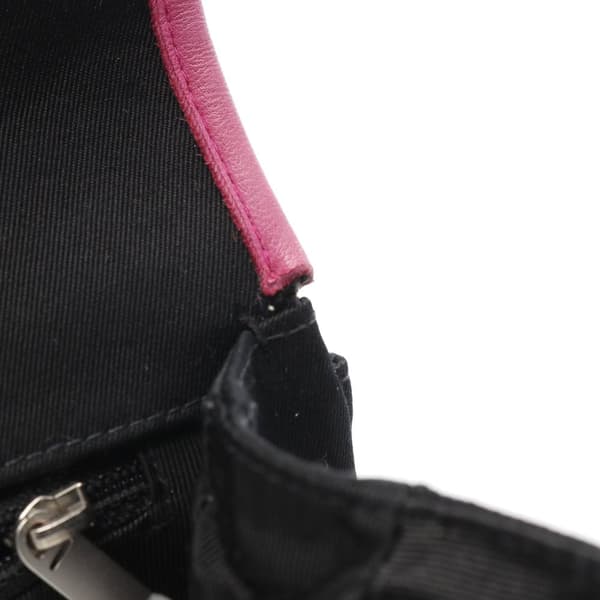 Pre-owned Chanel Chocolate Bar Reissue Canvas Printed Multipocket Flap Black