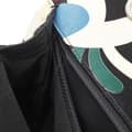 Miniatyrbild 7 av 10: Pre-owned Chanel Chocolate Bar Reissue Canvas Printed Multipocket Flap Black