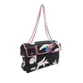 Miniatyrbild 2 av 10: Pre-owned Chanel Chocolate Bar Reissue Canvas Printed Multipocket Flap Black