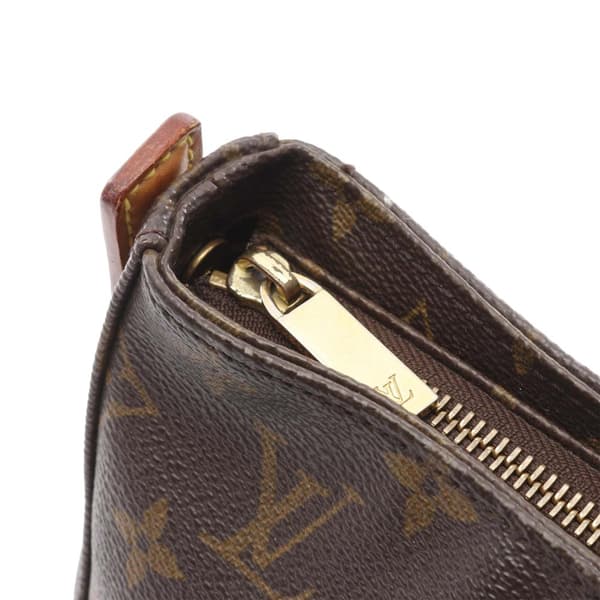 Pre-owned Louis Vuitton Monogram Looping MM Brown