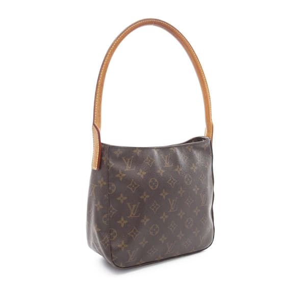 Pre-owned Louis Vuitton Monogram Looping MM Brown
