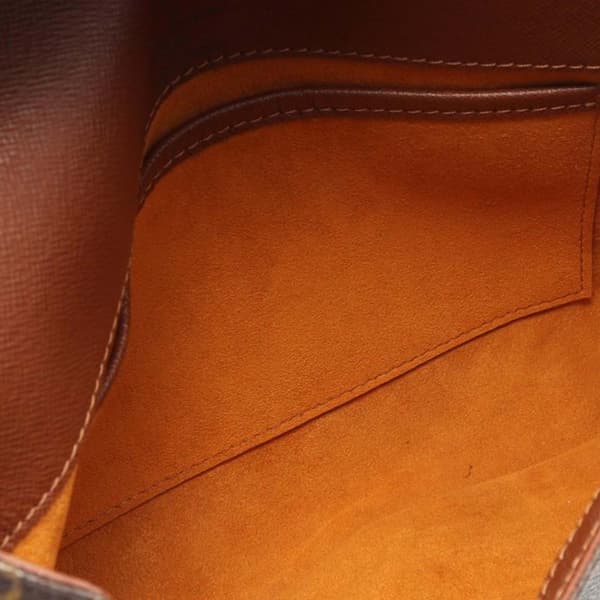 Pre-owned Louis Vuitton Monogram Musette Tango Short Strap Brown