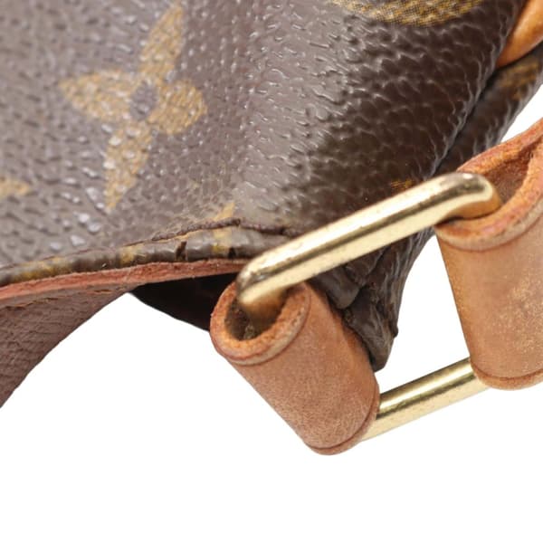 Pre-owned Louis Vuitton Monogram Musette Tango Short Strap Brown