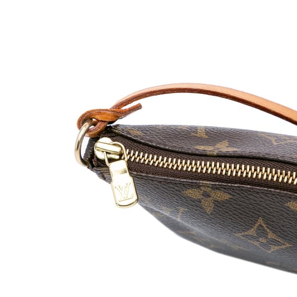 Pre-owned Louis Vuitton Monogram Pochette Accessoires Brown
