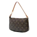 Miniatyrbild 2 av 9: Pre-owned Louis Vuitton Monogram Pochette Accessoires Brown