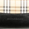 Miniatyrbilde 5 av 10: Pre-owned Burberry Haymarket Check Canvas Shoulder Bag Brown