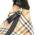 Miniatyrbilde 9 av 10: Pre-owned Burberry Haymarket Check Canvas Shoulder Bag Brown