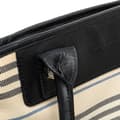 Pikkukuva 8 / 10: Pre-owned Burberry Stripes Canvas Shoulder Bag White