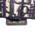 Miniatyrbilde 6 av 10: Pre-owned Dior Oblique Canvas Embroidered Saddle Bag Blue