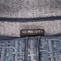Miniatyrbilde 6 av 10: Pre-owned Dior Oblique Embroidered Denim Saddle Bag Blue