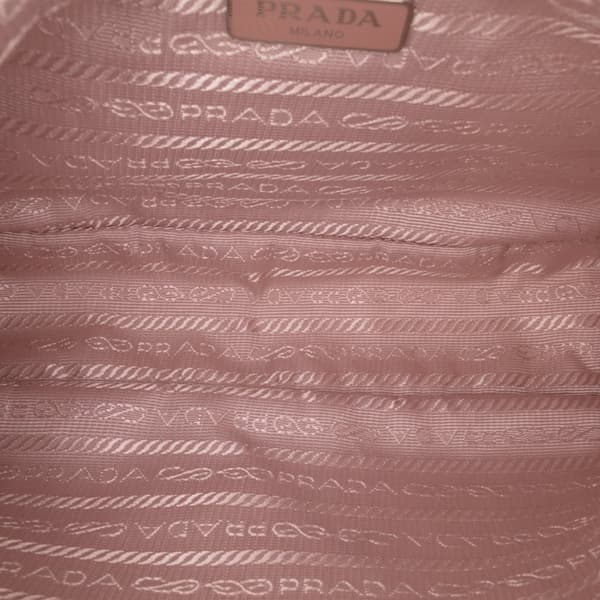 Pre-owned Prada Mini Re Nylon Re Edition 2000 Shoulder Bag Pink