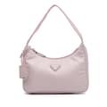 Miniatyrbillede 1 af 10: Pre-owned Prada Mini Re Nylon Re Edition 2000 Shoulder Bag Pink