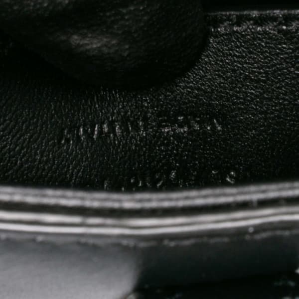 Pre-owned Saint Laurent Mini Calfskin Le 5 a 7 Bag Black