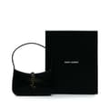 Miniatyrbild 10 av 10: Pre-owned Saint Laurent Mini Calfskin Le 5 a 7 Bag Black
