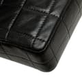 Pikkukuva 9 / 10: Pre-owned Chanel Chocolate Bar Lambskin East West Flap Black