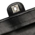 Pikkukuva 10 / 10: Pre-owned Chanel Chocolate Bar Lambskin East West Flap Black
