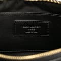 Miniatyrbillede 5 af 10: Pre-owned Saint Laurent Mini Quilted Lambskin Sade Shoulder Bag Black