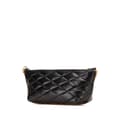 Miniatyrbillede 2 af 10: Pre-owned Saint Laurent Mini Quilted Lambskin Sade Shoulder Bag Black