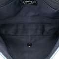 Miniatyrbild 4 av 9: Pre-owned Chanel Medium Embroidered Denim Perfume Bottle Single Flap Blue