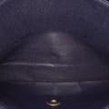 Miniatyrbillede 5 af 10: Pre-owned Chanel Medium Classic Caviar Double Flap Blue