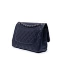 Miniatyrbillede 2 af 10: Pre-owned Chanel Medium Classic Caviar Double Flap Blue