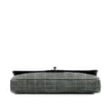 Miniatyrbild 3 av 9: Pre-owned Chanel CC Chocolate Bar Denim East West Flap Blue