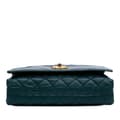 Miniatyrbild 3 av 10: Pre-owned Chanel Medium Calfskin Soft Elegance Flap Green