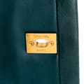 Miniatyrbild 7 av 10: Pre-owned Chanel Medium Calfskin Soft Elegance Flap Green