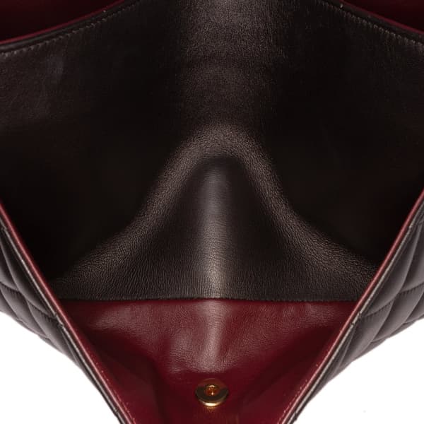 Pre-owned Chanel Jumbo Classic Lambskin Double Flap Black