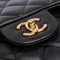Pikkukuva 8 / 10: Pre-owned Chanel Jumbo Classic Lambskin Double Flap Black