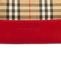 Miniatyrbild 5 av 10: Pre-owned Burberry Haymarket Check Canvas Shoulder Bag Brown
