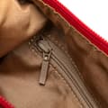 Miniatyrbild 6 av 10: Pre-owned Burberry Haymarket Check Canvas Shoulder Bag Brown
