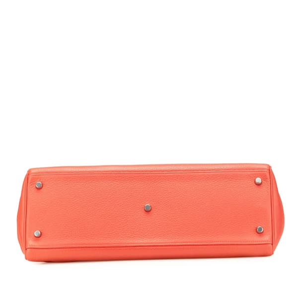 Pre-owned Hermès Togo JPG Shoulder Kelly II 42 Red