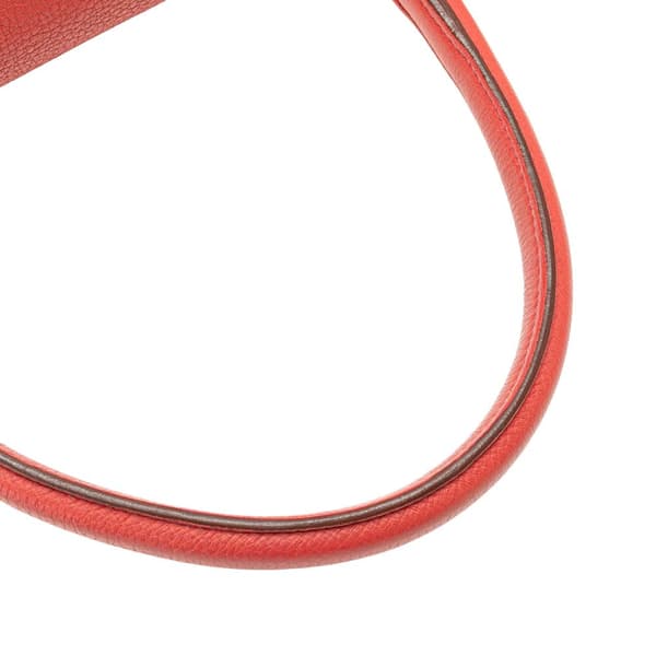 Pre-owned Hermès Togo JPG Shoulder Kelly II 42 Red