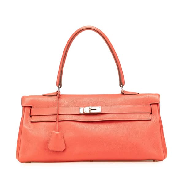 Pre-owned Hermès Togo JPG Shoulder Kelly II 42 Red
