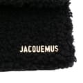 Miniatyrbillede 6 af 10: Pre-owned Jacquemus Shearling Le Bambidou Shoulder Bag Black