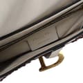 Pikkukuva 4 / 10: Pre-owned Dior Embroidered Calfskin Toile De Jouy Saddle Bag White