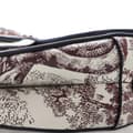 Pikkukuva 9 / 10: Pre-owned Dior Embroidered Calfskin Toile De Jouy Saddle Bag White