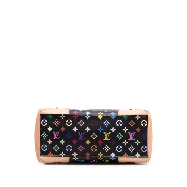 Pre-owned Louis Vuitton Monogram Multicolore Claudia Black