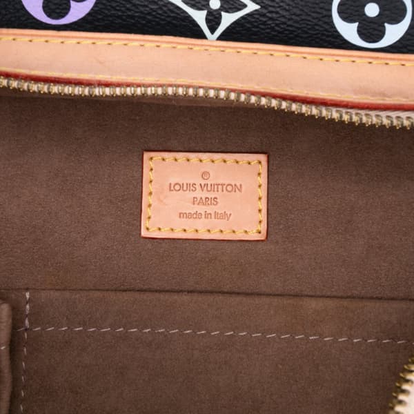 Pre-owned Louis Vuitton Monogram Multicolore Claudia Black
