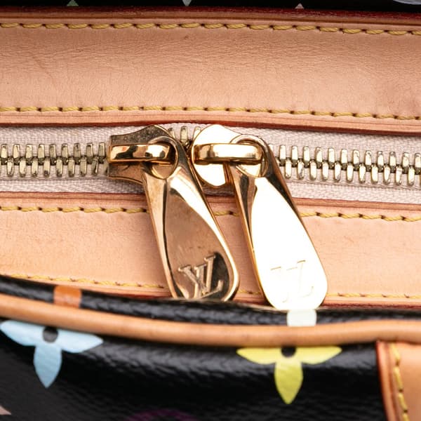 Pre-owned Louis Vuitton Monogram Multicolore Claudia Black