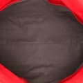 Miniatyrbilde 4 av 10: Pre-owned Bottega Veneta Leather Intrecciato Shoulder Bag Red