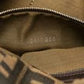 Pikkukuva 5 / 9: Pre-owned Fendi Zucca Canvas Double Flap Shoulder Bag Brown