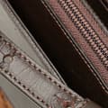 Miniatyrbillede 8 af 10: Pre-owned Burberry Calfskin and Suede Stitch Shoulder Bag Brown