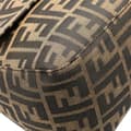 Pikkukuva 10 / 10: Pre-owned Fendi Zucca Canvas Mamma Forever Brown