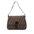 Pikkukuva 1 / 10: Pre-owned Fendi Zucca Canvas Mamma Forever Brown