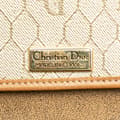 Miniatyrbilde 6 av 10: Pre-owned Dior Honeycomb Coated Canvas Chain Shoulder Bag Brown