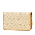 Miniatyrbilde 2 av 10: Pre-owned Dior Honeycomb Coated Canvas Chain Shoulder Bag Brown